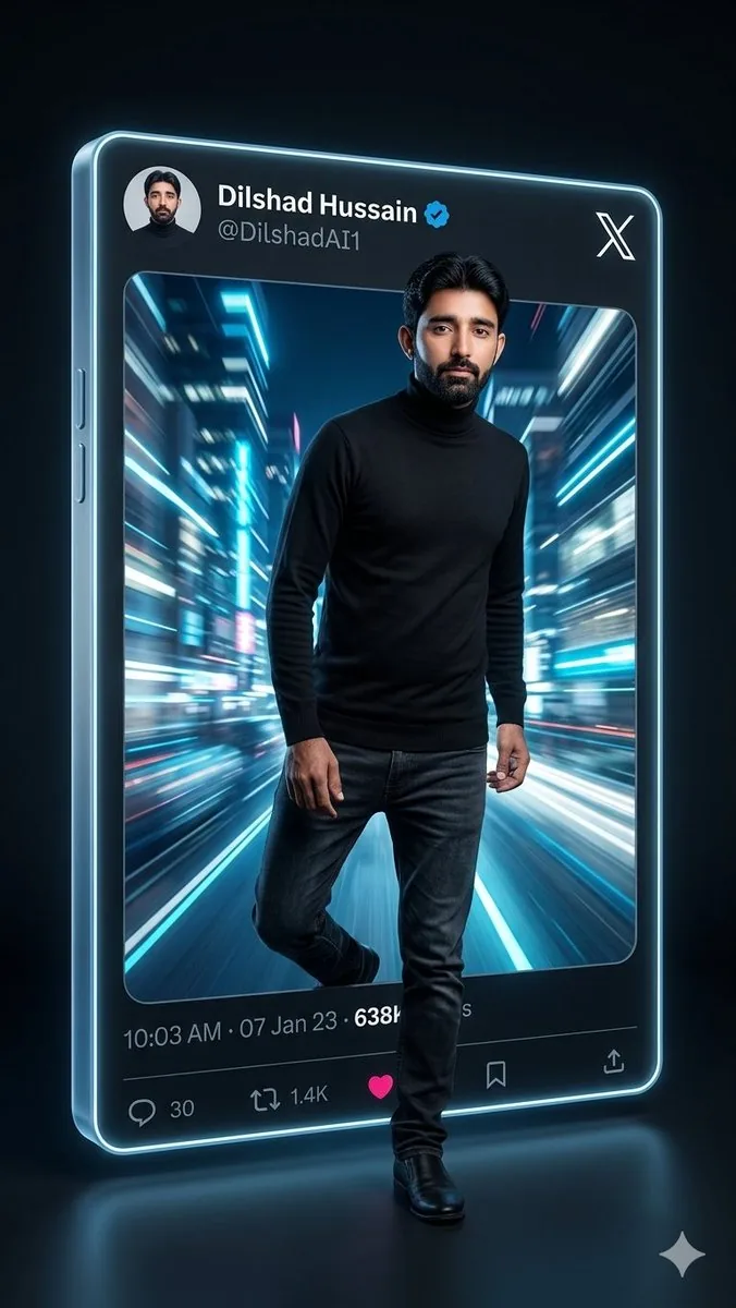 Neon X Post 3D Walkout Portrait reference
