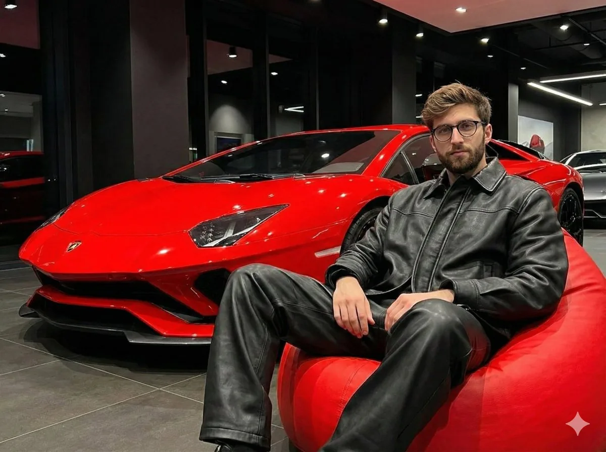 Luxury Showroom Fashion Contrast reference