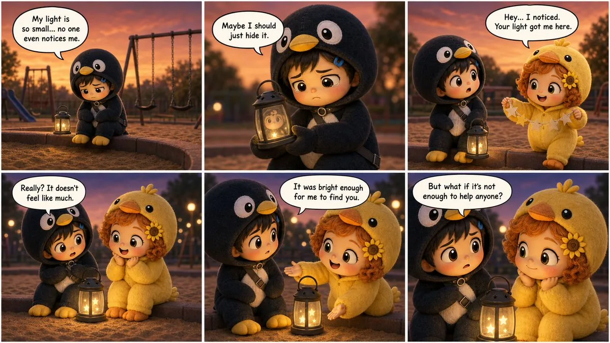Pixar-Style Storyboard Layout reference
