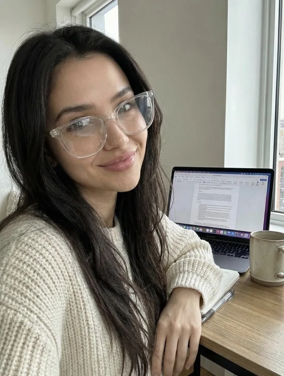 Cozy Work-From-Home Portrait Prompt - Nano Banana Pro AI Prompt for Social Media Post reference
