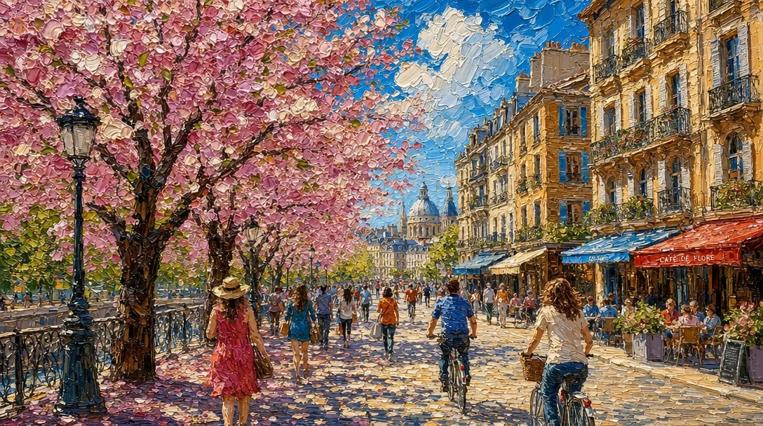 Impasto Spring Paris Boulevard reference