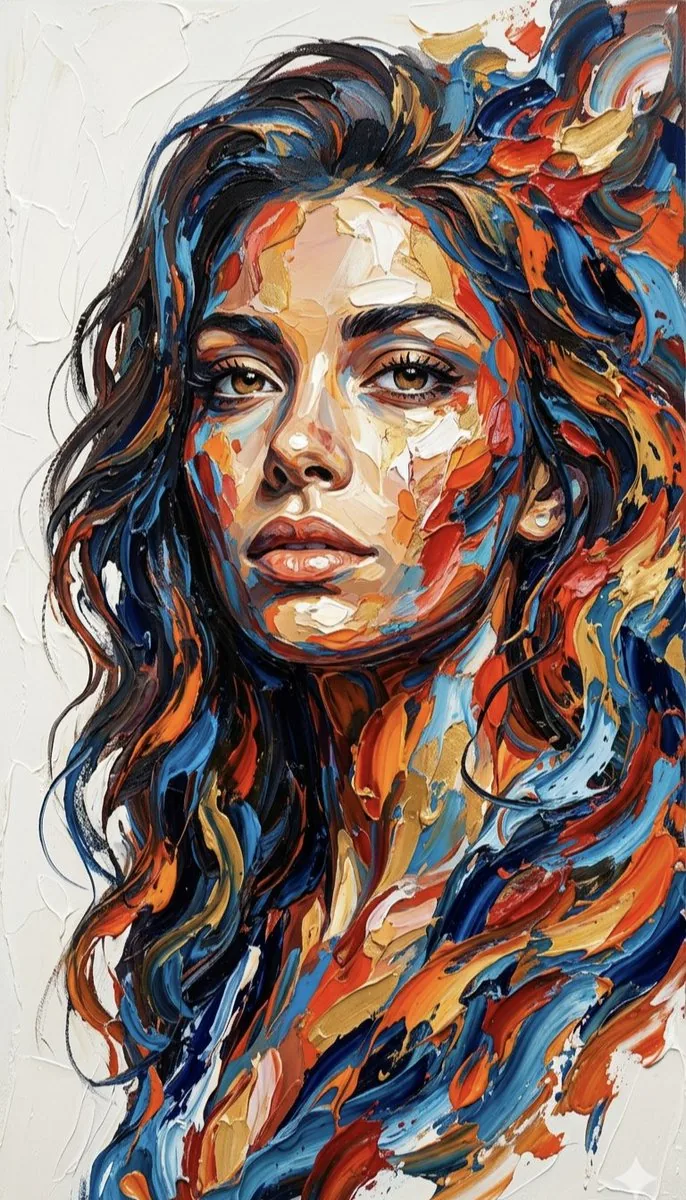 Impasto Palette Knife Oil Painting reference