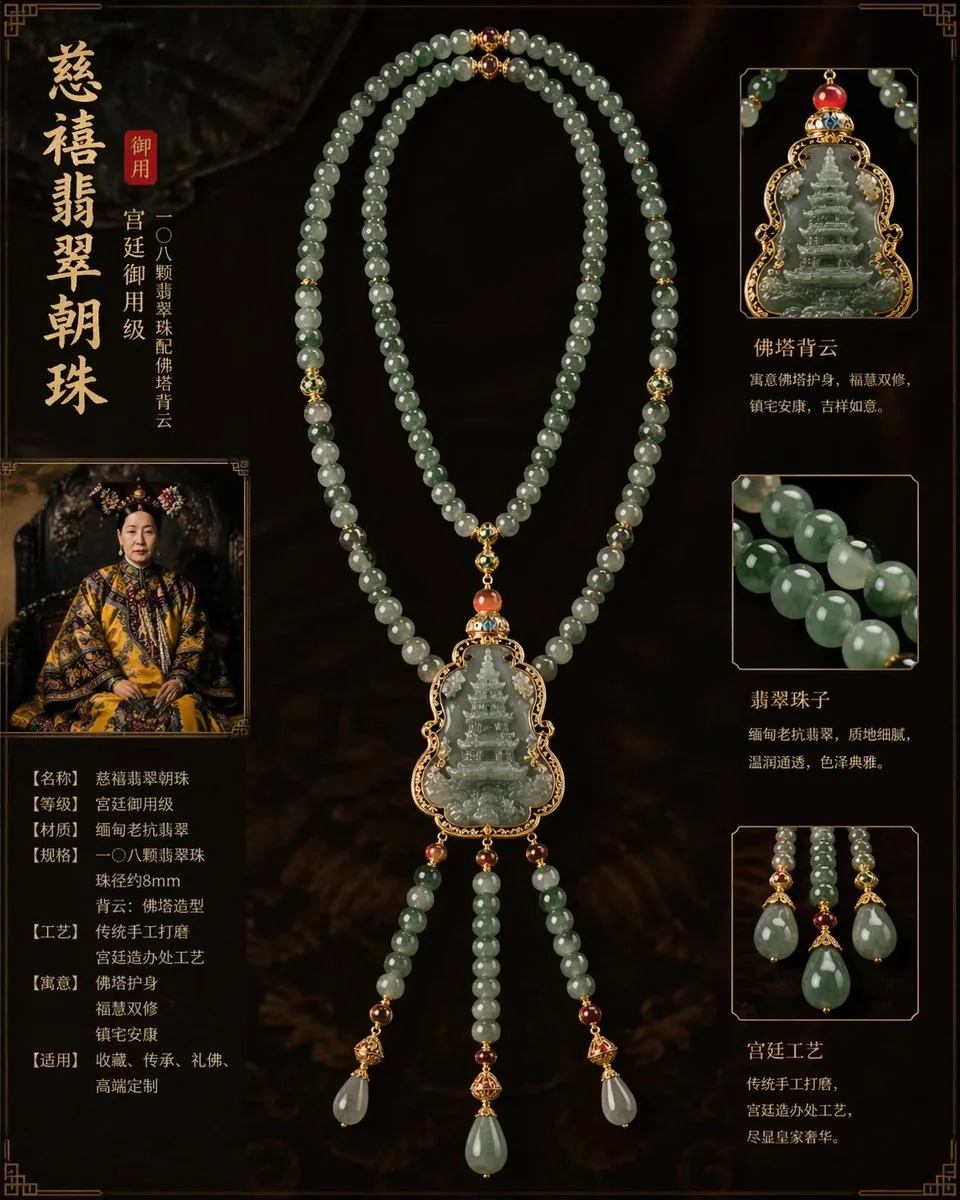 Imperial jewelry design prompt reference