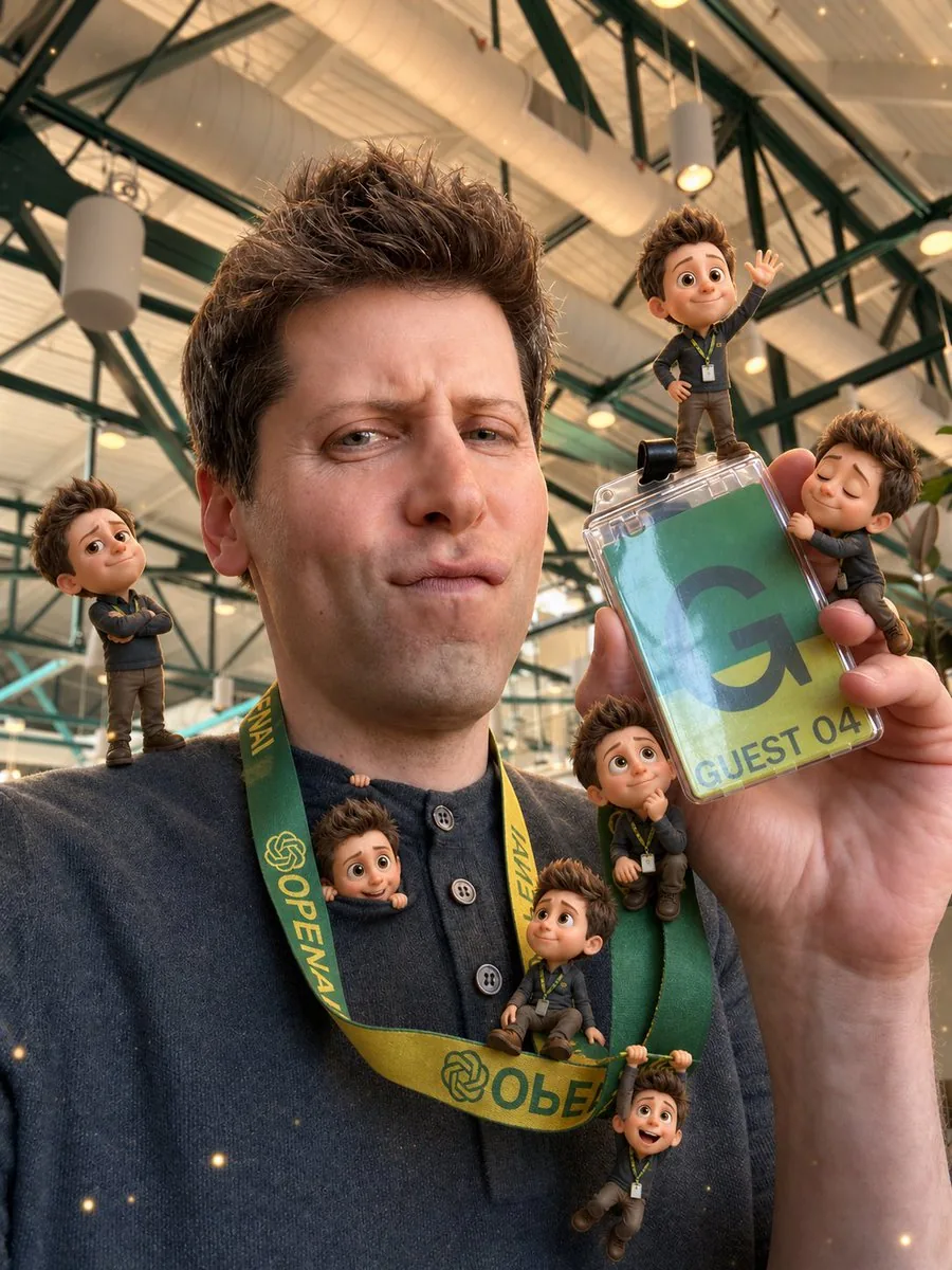 Mini-Me 3D Selfie Transformation reference