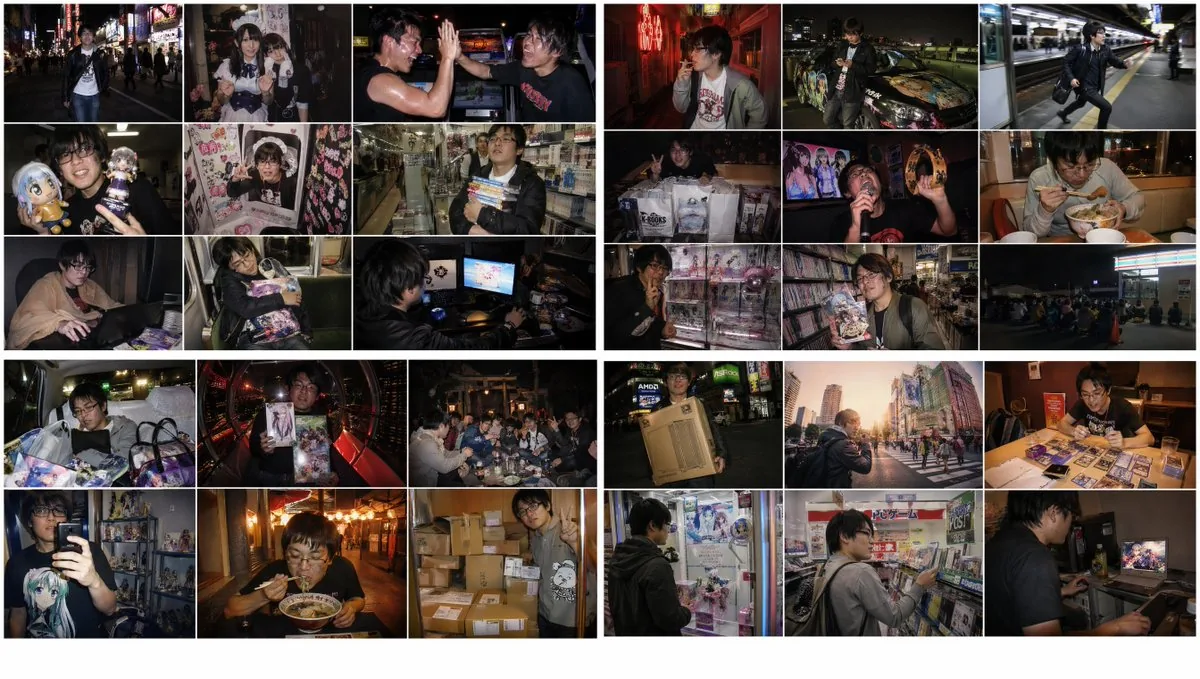2010s Akihabara Otaku Snapshot Storyboard reference