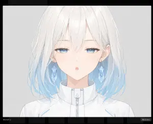 Anime Face Mask Portrait Template