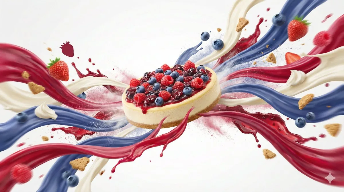 Dynamic Food Advertisement with Flavor Wave reference