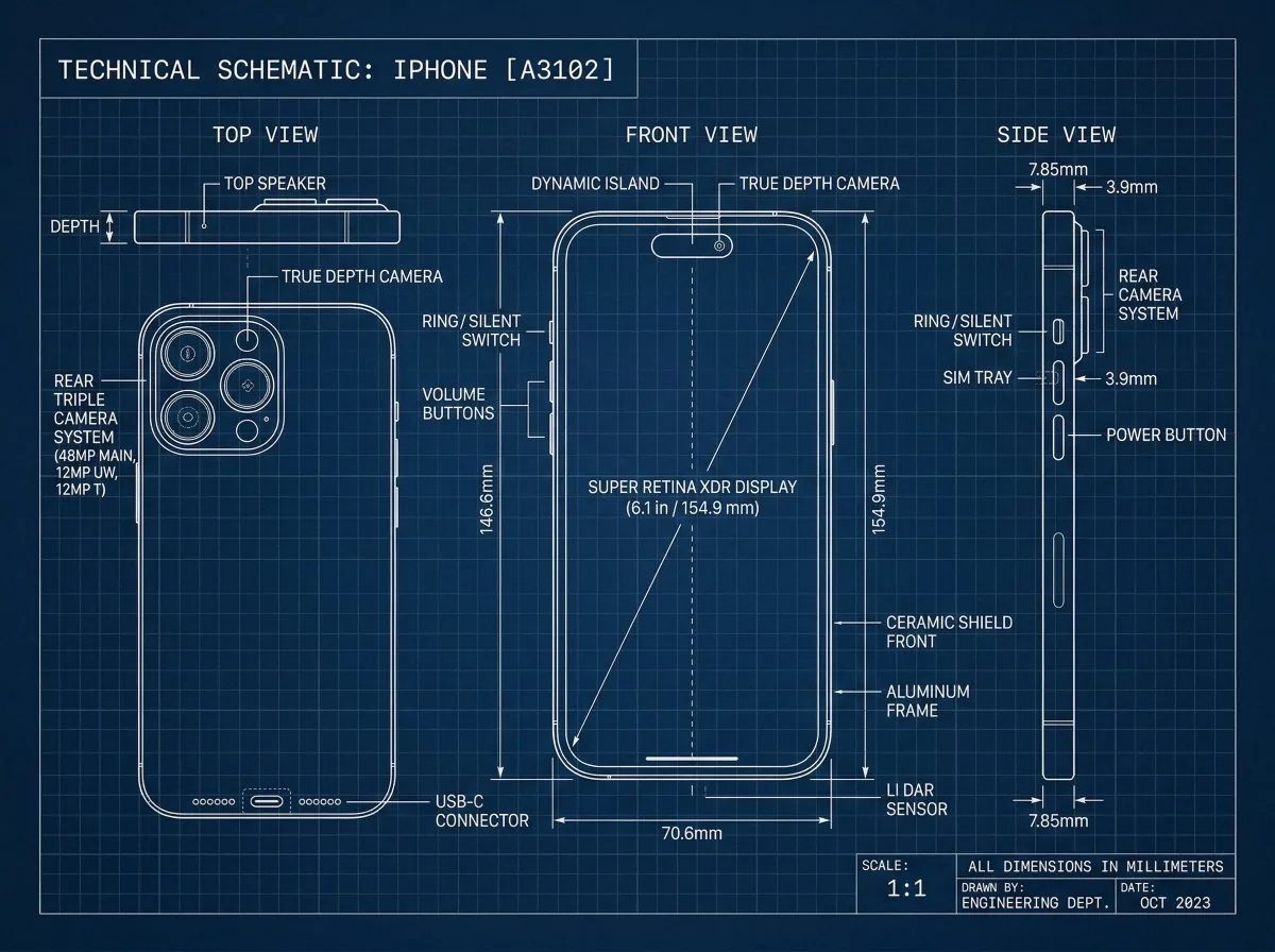 Technical Blueprint Drawing Prompt reference