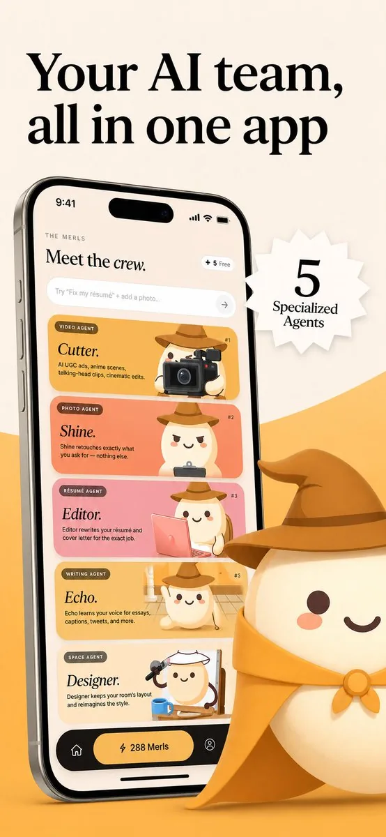 AI Team App Poster reference