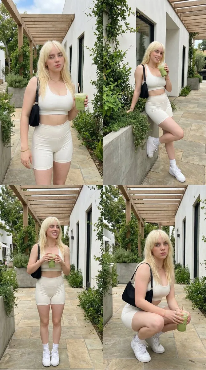 2x2 Grid Lifestyle Fashion Collage - Nano Banana Pro AI Prompt for Social Media Post reference