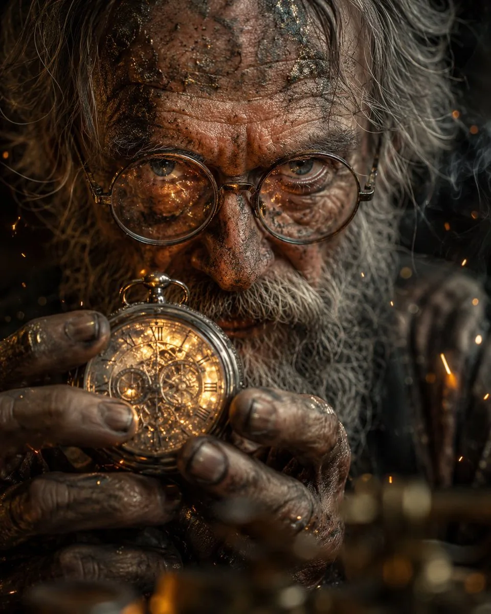 Obscured Mystic Holding Artifact reference