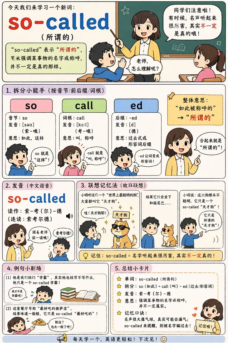 English Vocabulary Educational Infographic reference