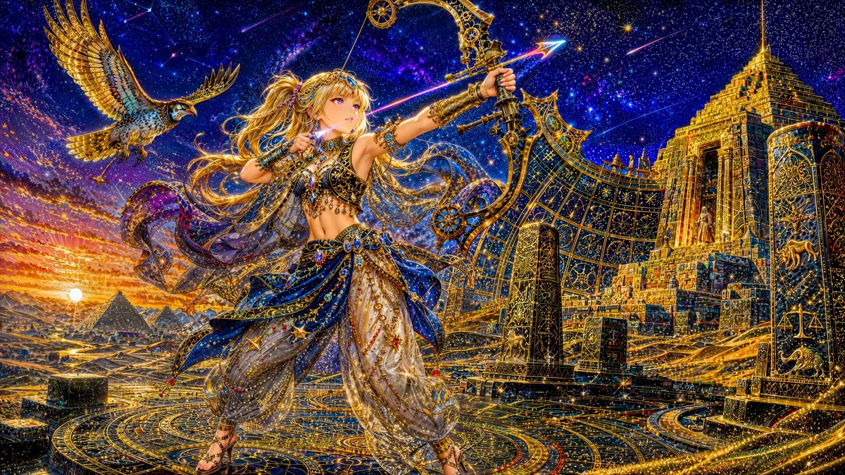 Celestial Archer in Golden Star Temple reference