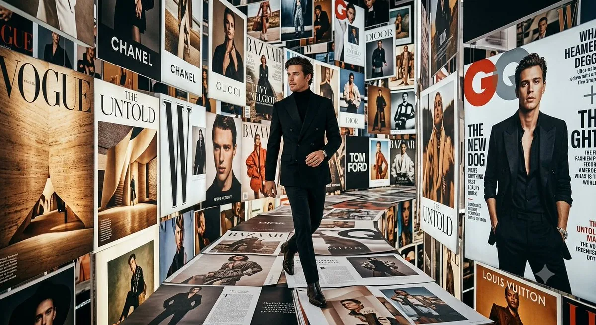 Luxury Fashion Magazine Corridor reference