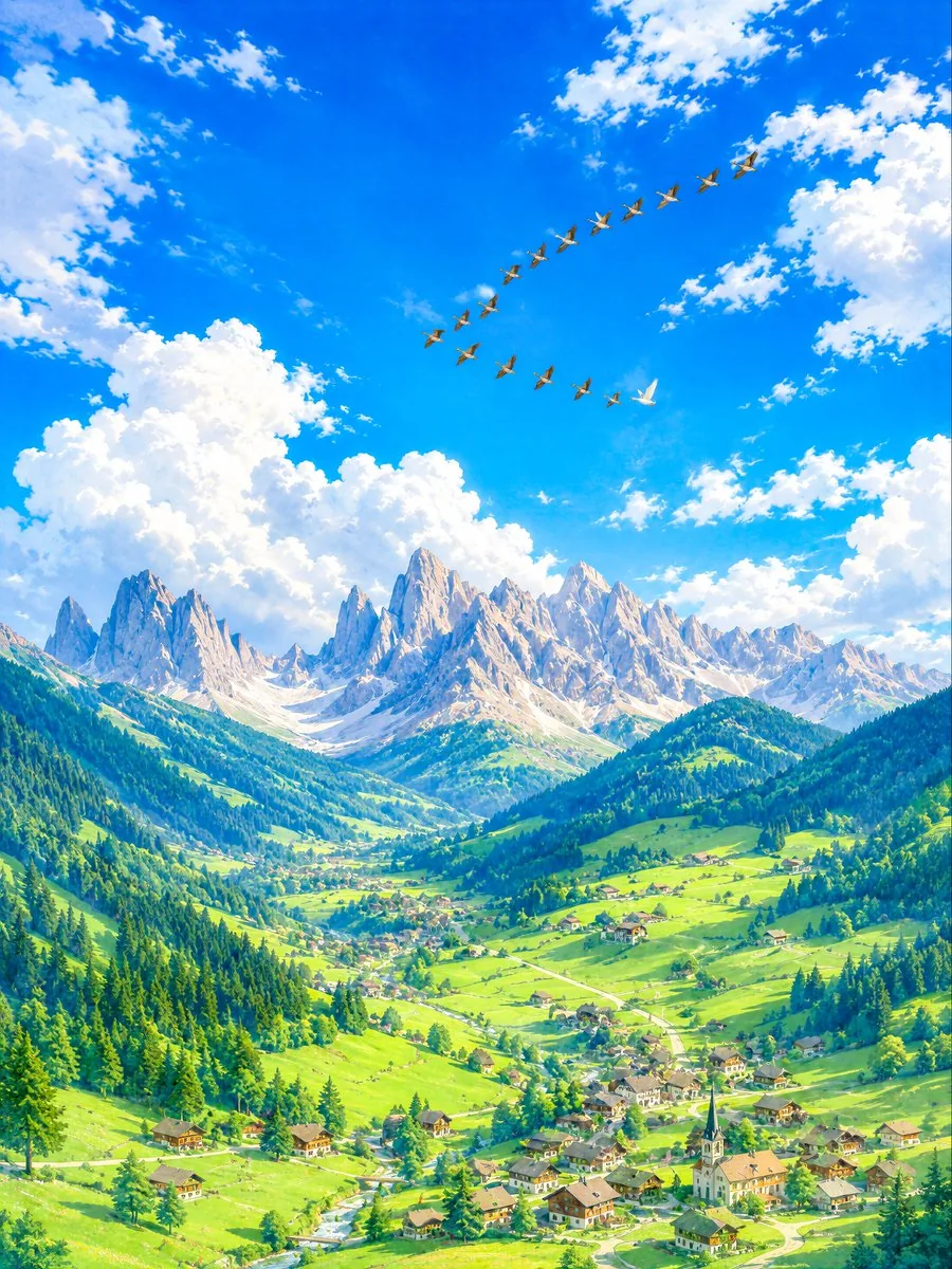 Italian Valley Morning Flight reference