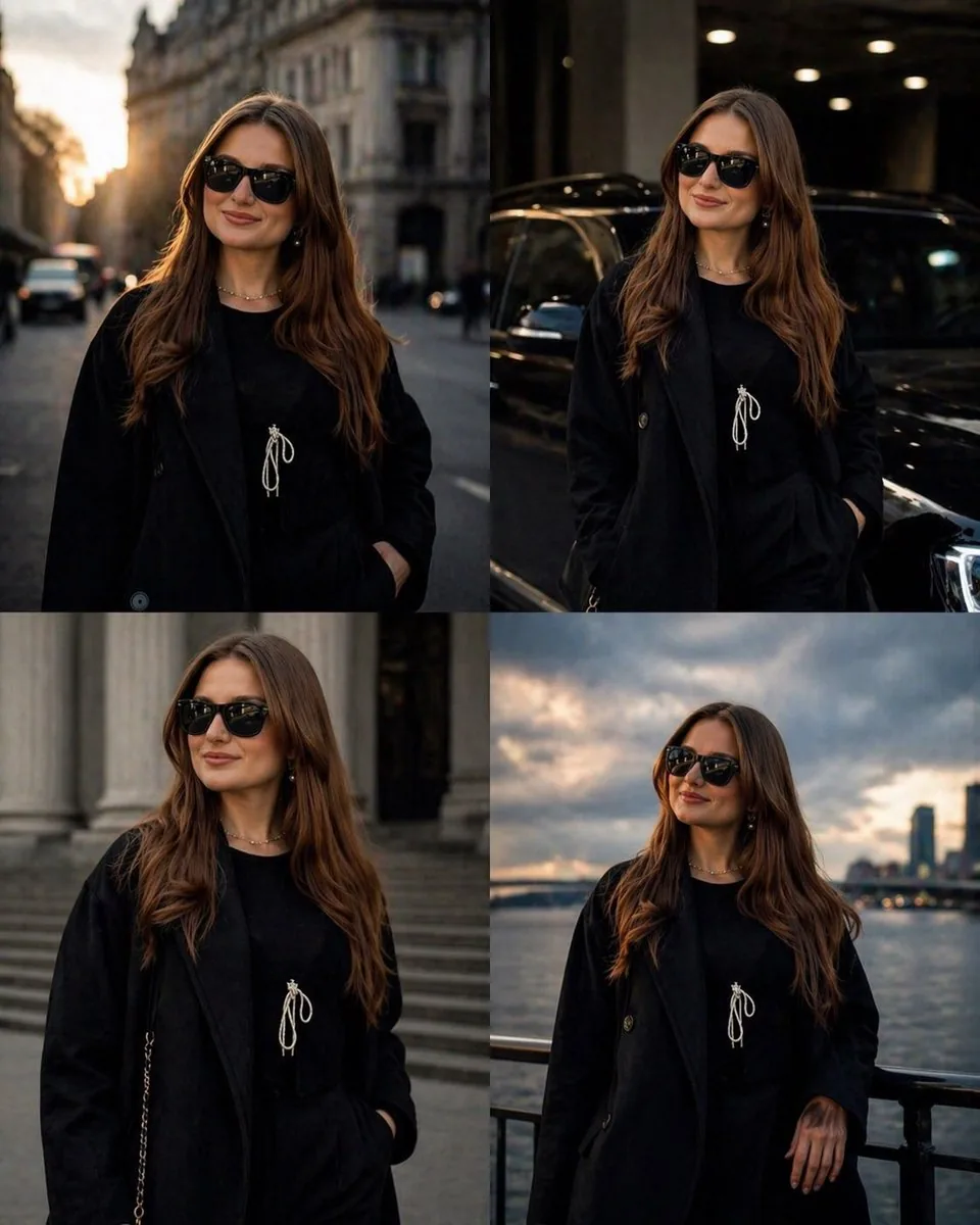 Luxury Urban Street Portrait reference