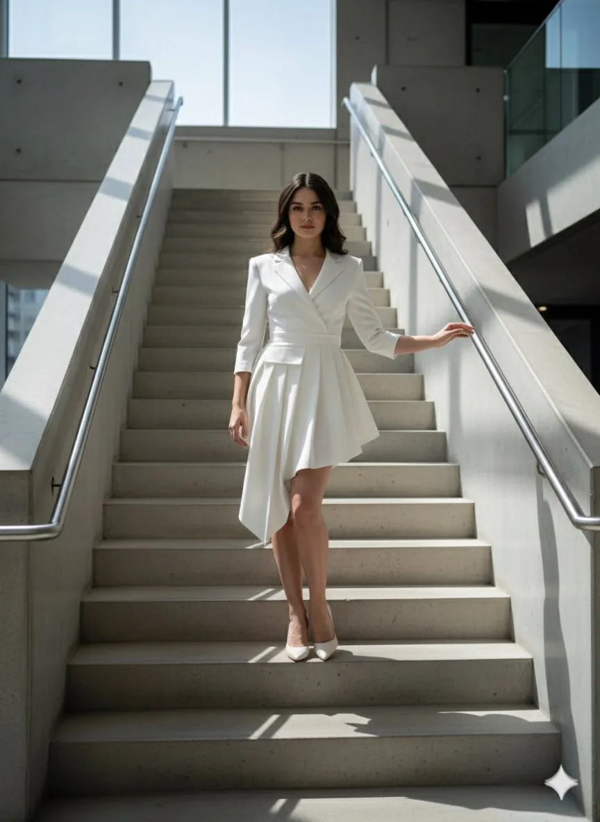 Narrative Cinematic Fashion Portrait Prompt reference