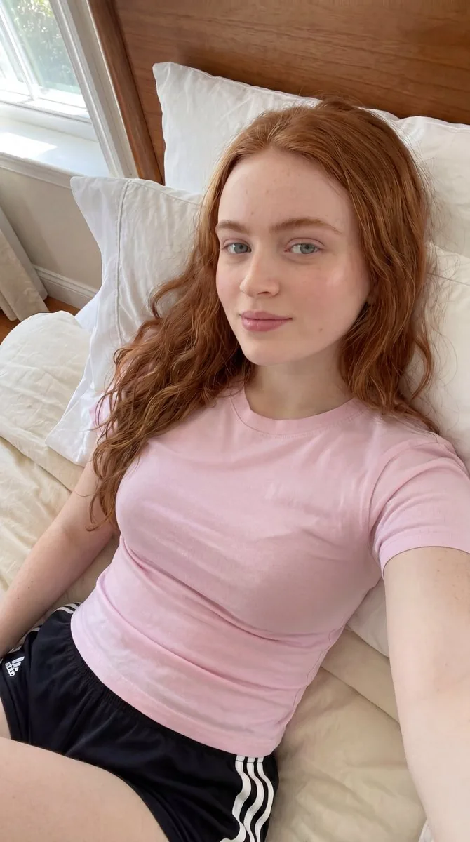 Casual Bedroom Selfie Portrait - Nano Banana Pro AI Prompt for Social Media Post reference