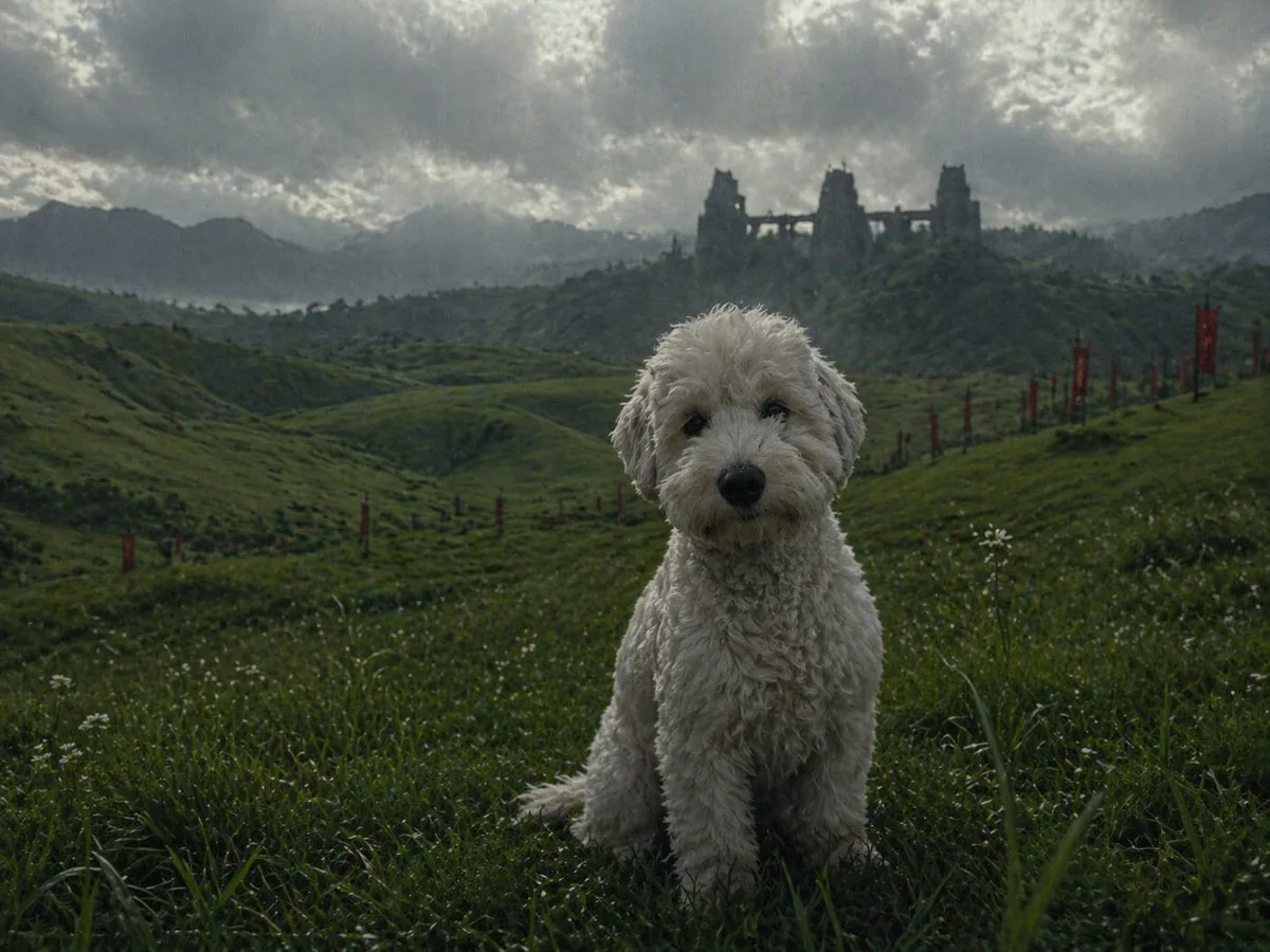 Pet in Cinematic Scene reference