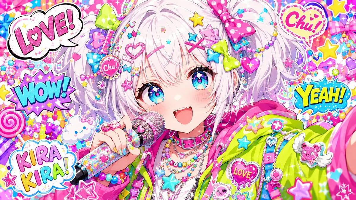 Harajuku Kawaii Pop Idol reference