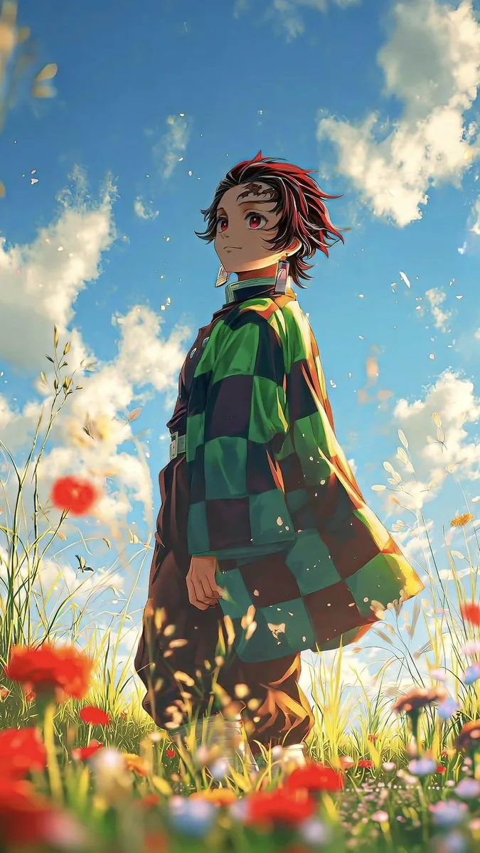 Cinematic Nature Anime Portrait reference
