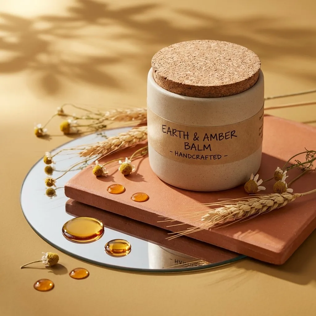 Luxury Skincare Product Photography reference