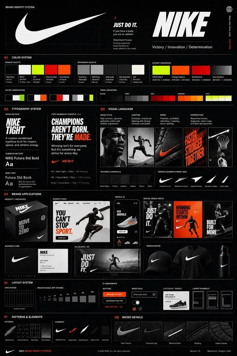 Agency Grade Brand Identity Poster reference