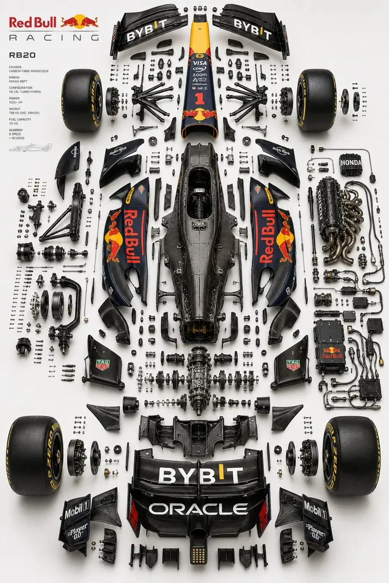 Luxury Automotive Exploded Diagram reference