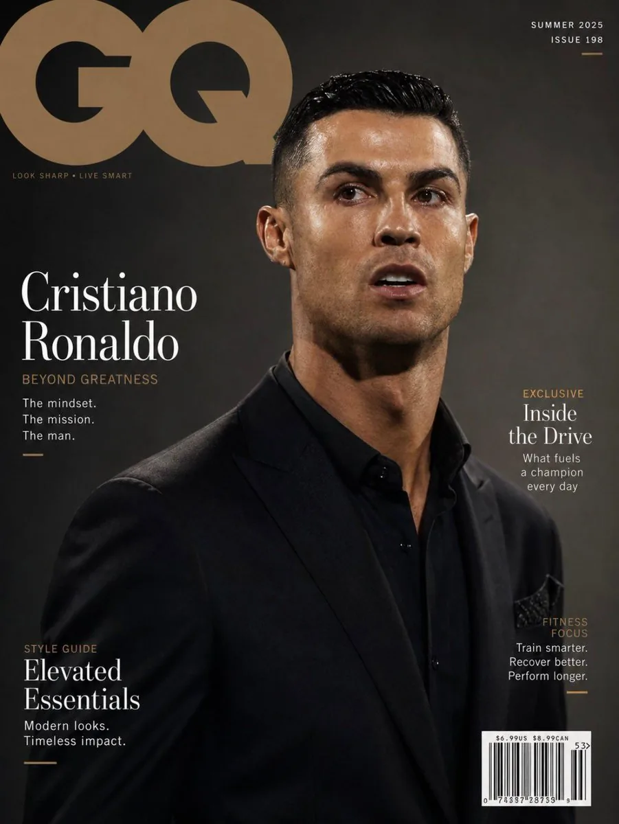 Luxury Magazine Cover Transformation reference