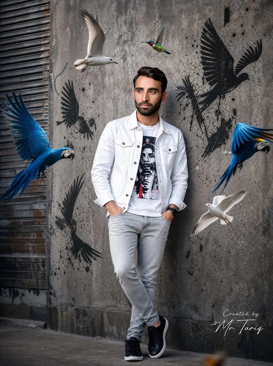 Urban Street Fashion Portrait reference