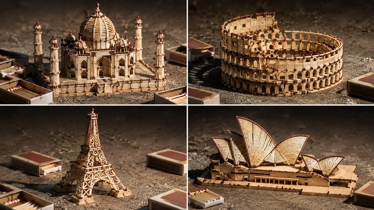 Matchstick Architectural Models reference