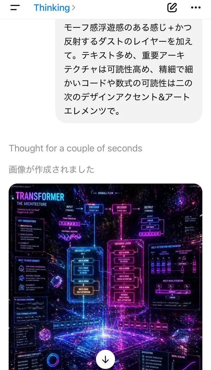 Mobile AI Chat Screenshot with Transformer Poster reference