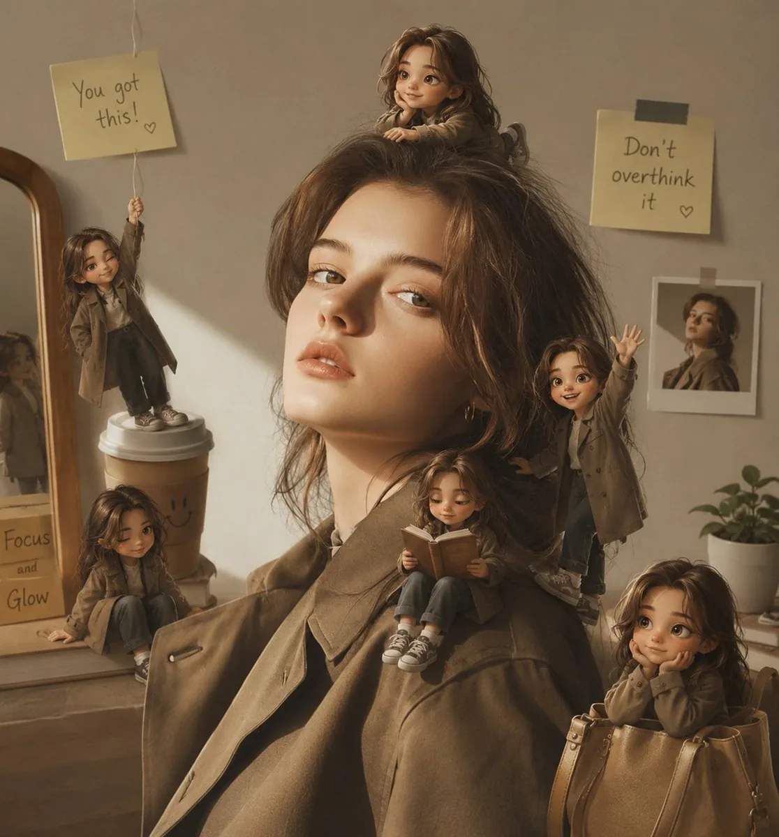 Magical Mini Me Portrait reference