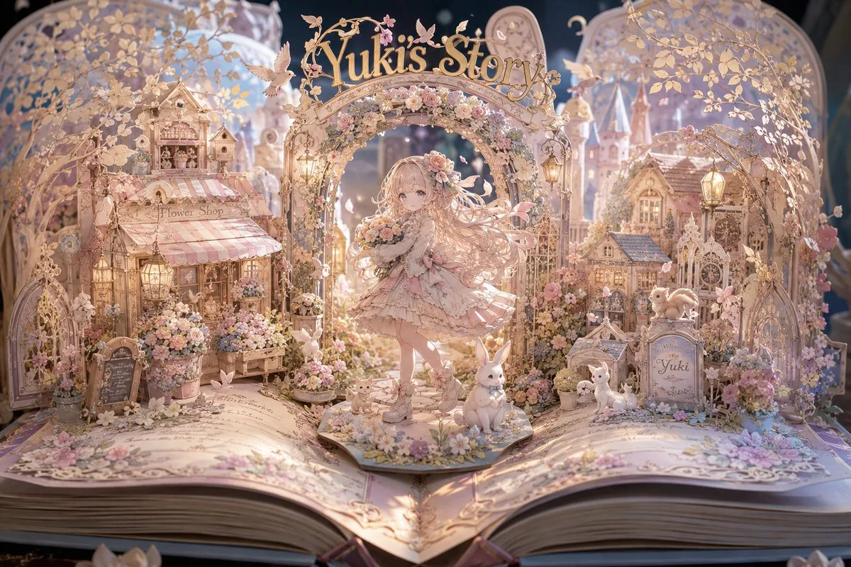 Yuki's Magical Pop-Up Storybook reference