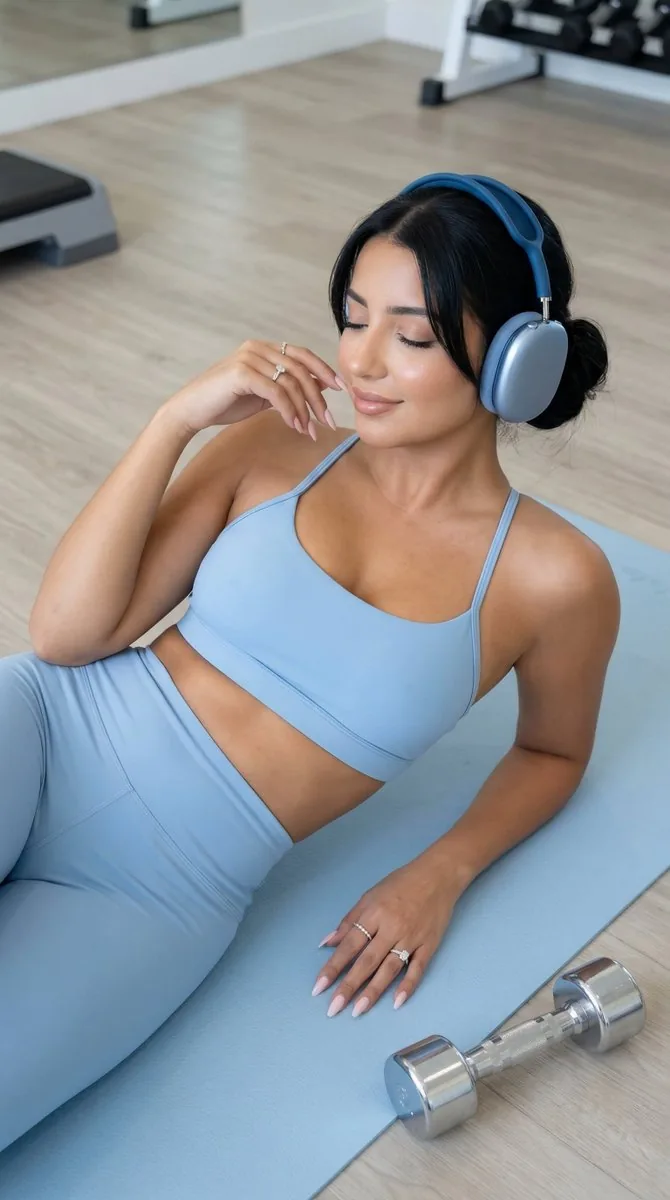 Photoreal Fitness Lifestyle Portrait (Image-to-Image) - Nano Banana Pro AI Prompt for Social Media Post reference