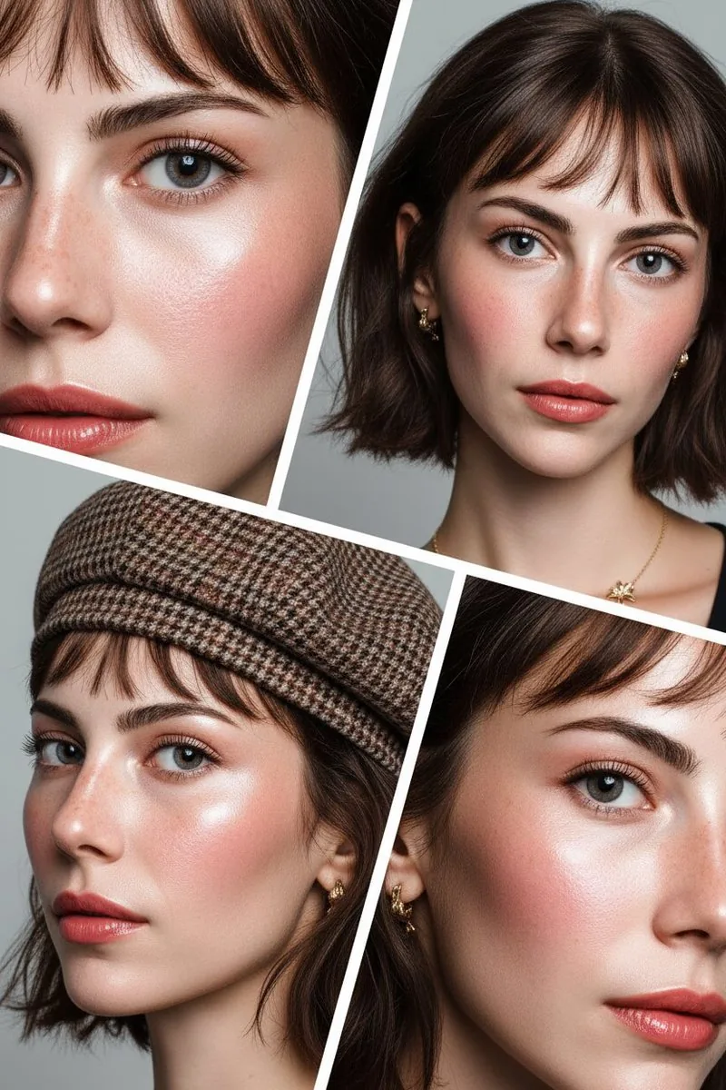 Doll-like Beauty Editorial Collage Prompt (Indonesian) - Nano Banana Pro AI Prompt for Social Media Post reference