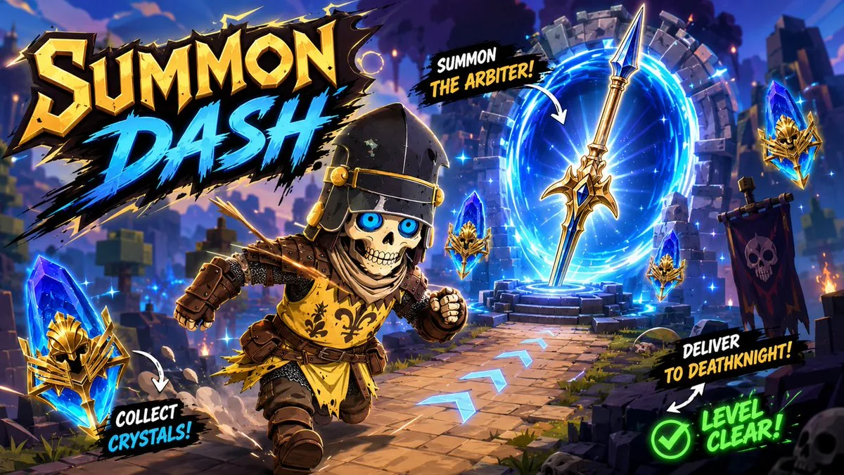 Summon Dash Roblox Fantasy Thumbnail reference