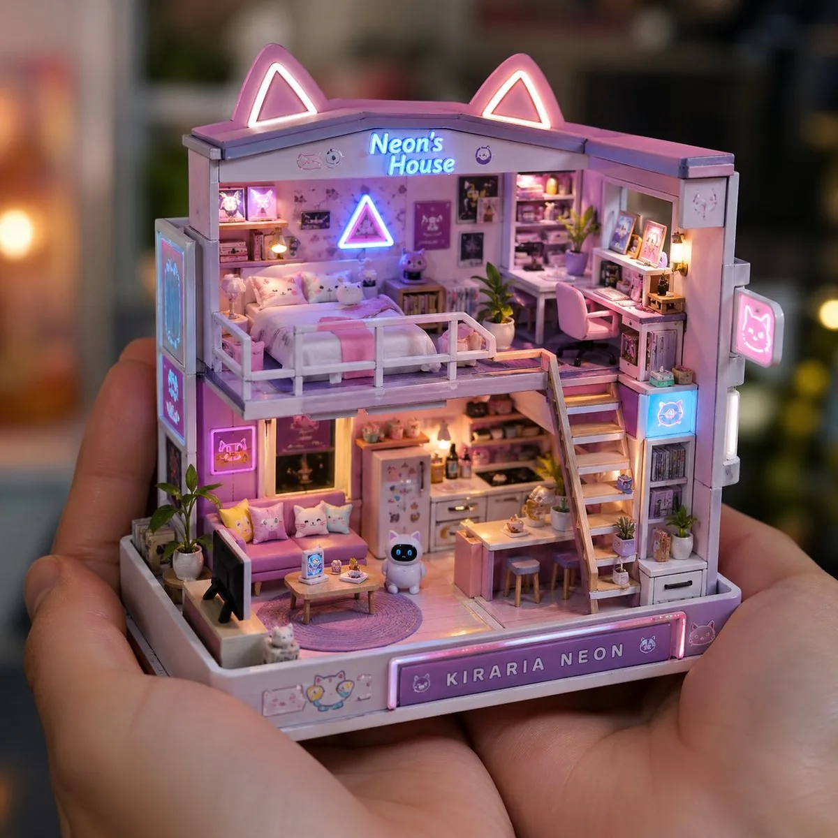 Miniature Handcrafted Object Photography reference