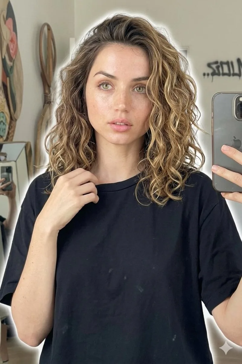 Candid Mirror Selfie Beauty Portrait - Nano Banana Pro AI Prompt for Social Media Post reference