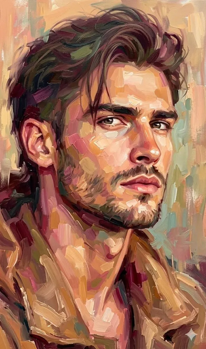 Expressive Oil Painting Portrait - Nano Banana Pro AI Prompt for Poster / Flyer reference