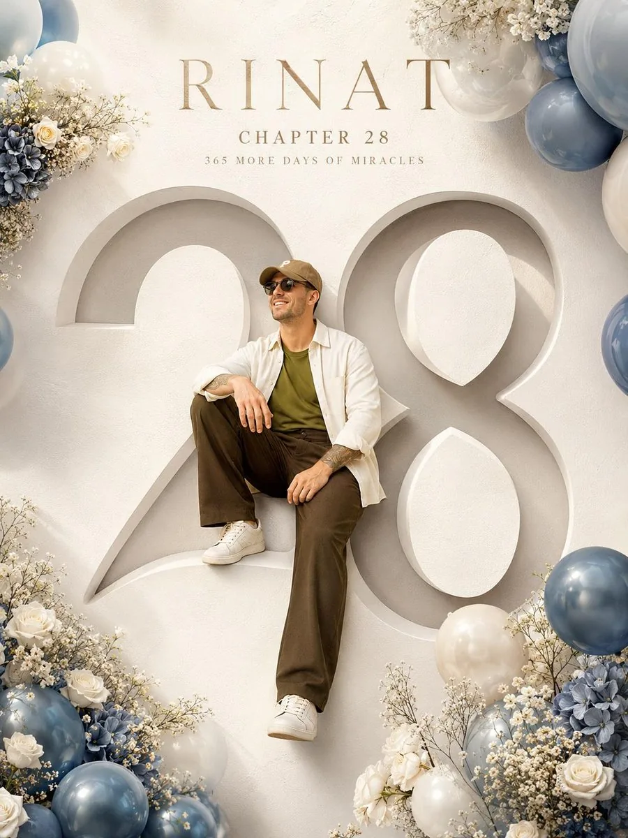 Luxury Birthday Milestone Poster reference