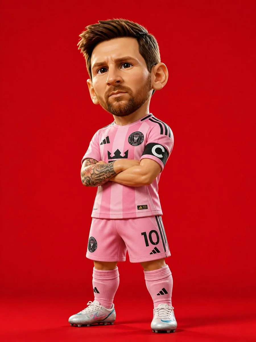 Cristiano Ronaldo 3D Toy Caricature reference
