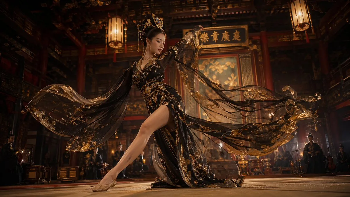 Tang Dynasty Palace Dancer reference
