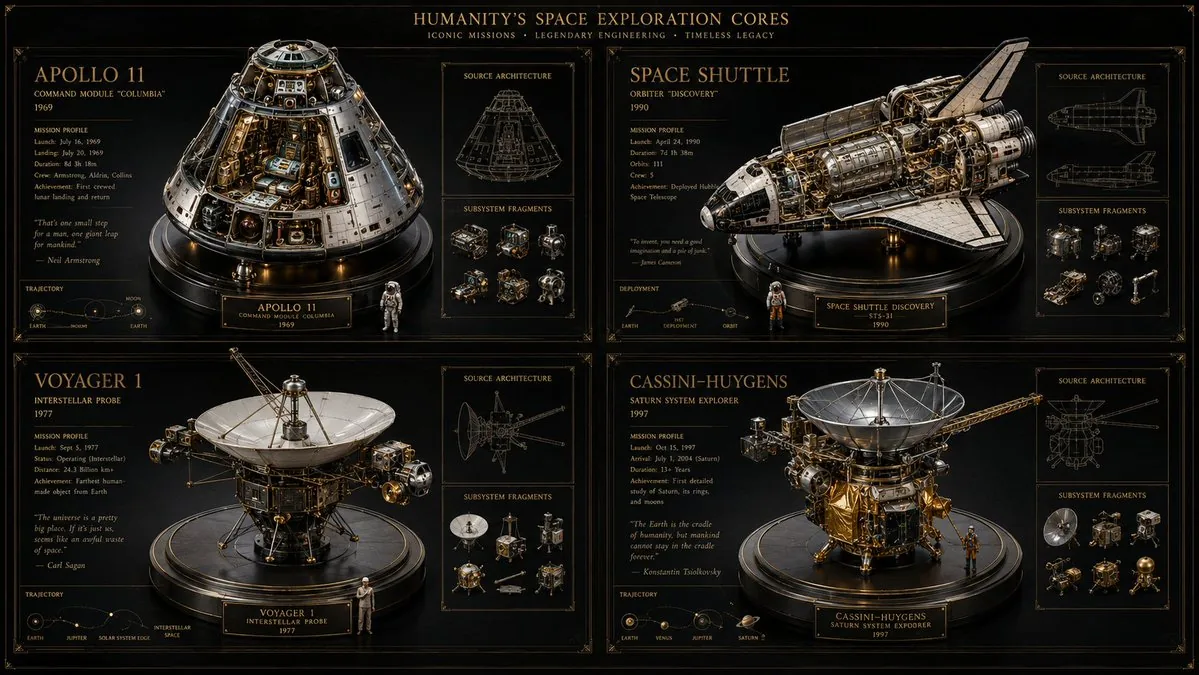 Space Mission Technical Artifacts reference