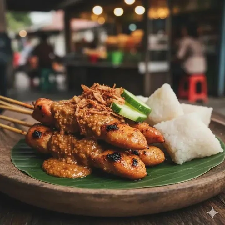 Authentic Indonesian Nasi Tumpeng Food Photography reference