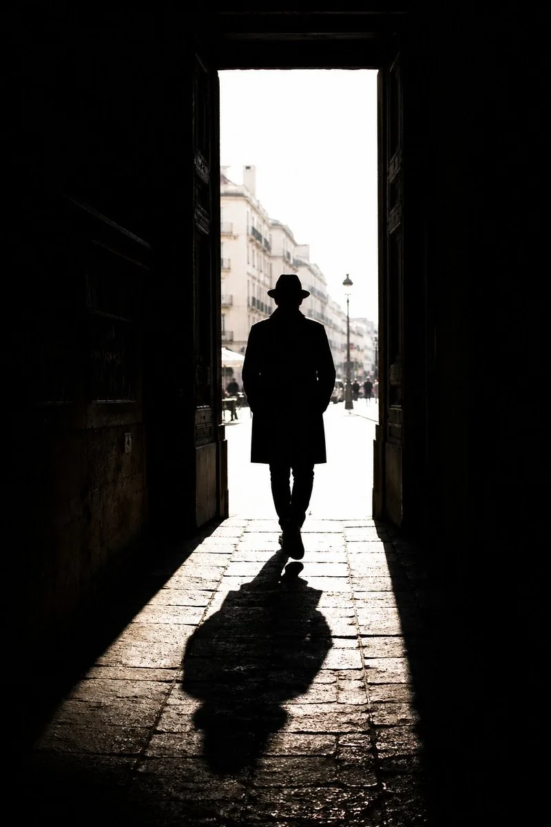 High Contrast Urban Silhouette reference
