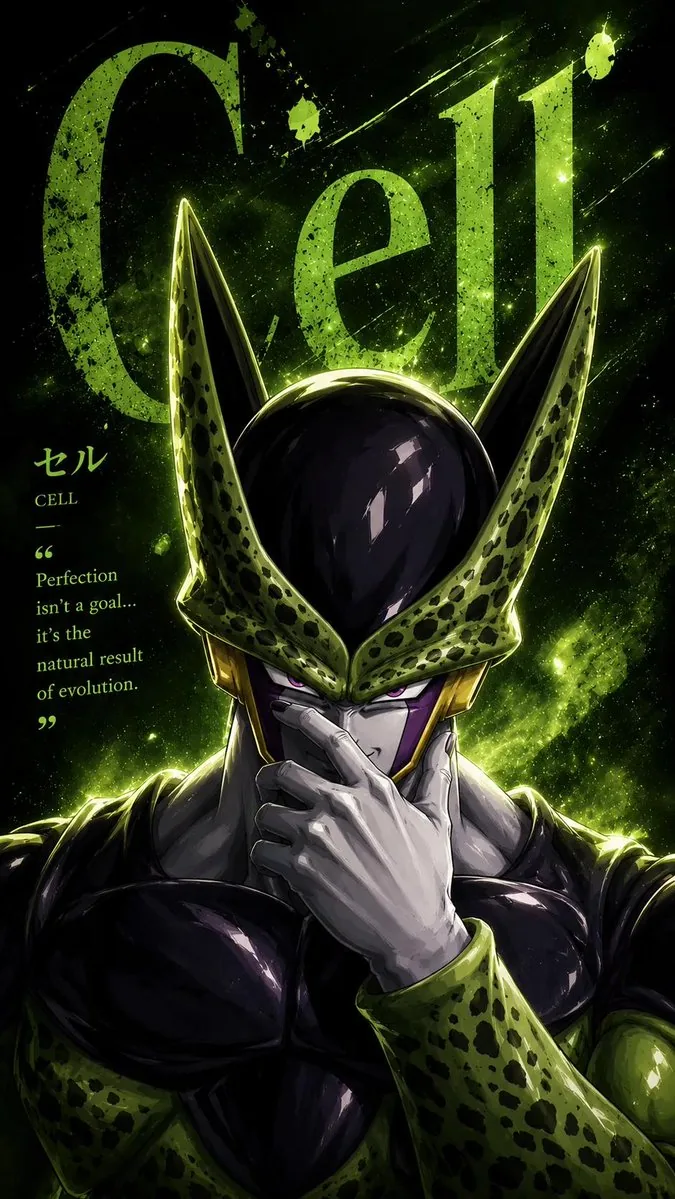 Anime Villain Infographic Poster reference
