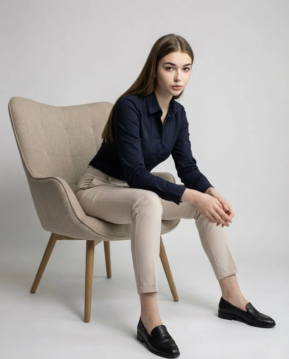 Cinematic Fashion Editorial Portrait with Identity Preservation - Nano Banana Pro AI Prompt for Product Marketing reference