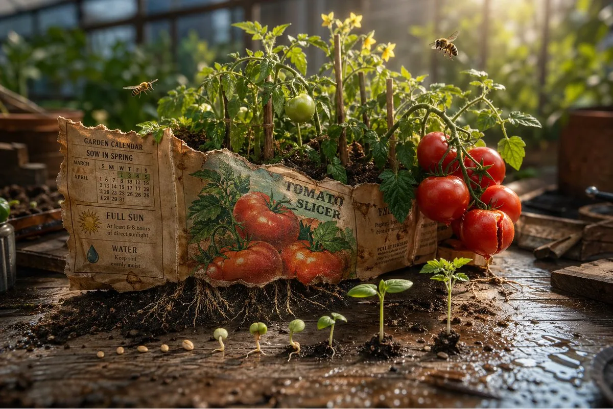 Magical Seed Packet Diorama reference