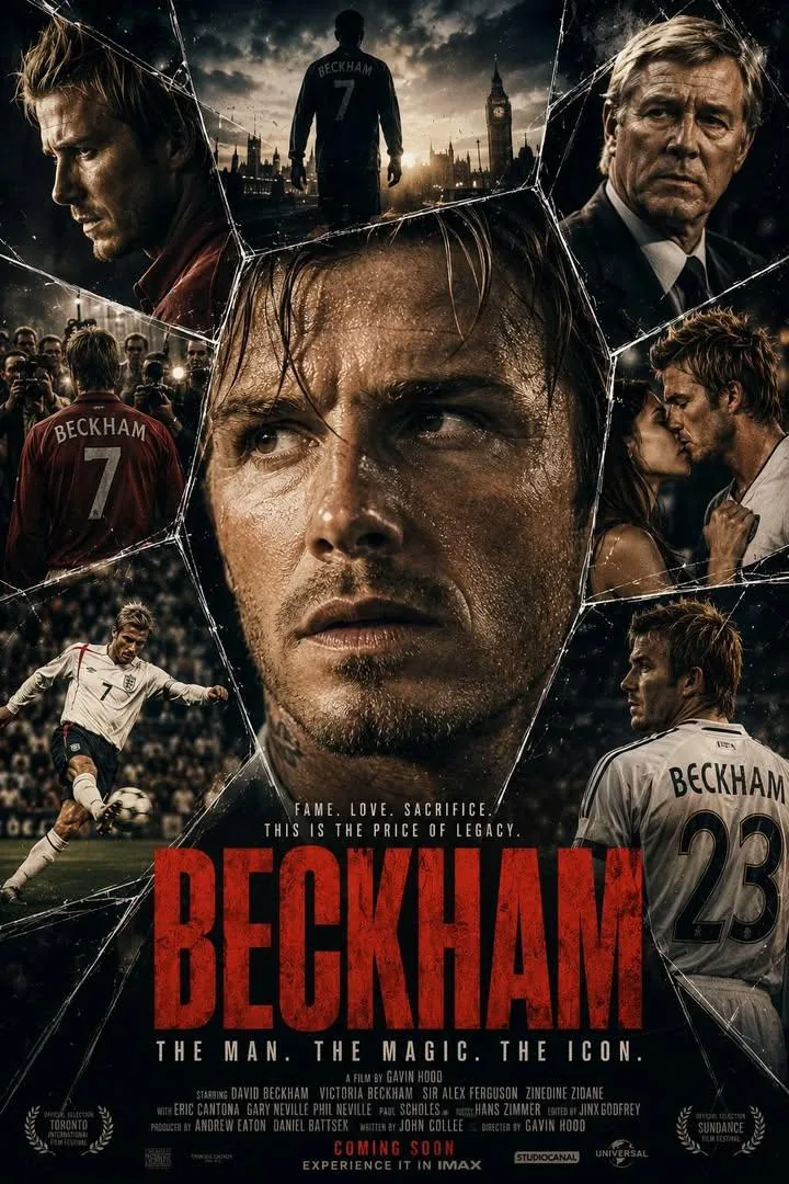 Cinematic Dark Thriller Movie Poster reference